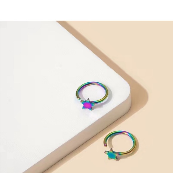 NOSE RINGS WITH STARS ⭐️ - Picture 4 of 4